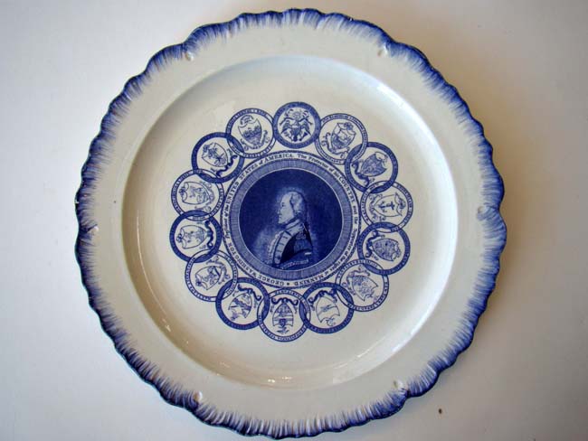 A George Washington Bicentennial plate made by Mottahedeh in 1976 — image 2